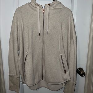 Athleta “cozy karma” full zip hoodie in great condition! Size L